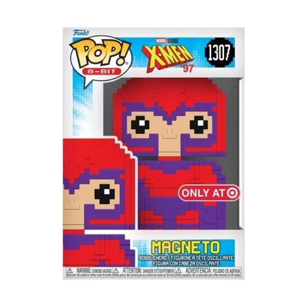 Funko Pop! 8-Bit Marvel:β X-Men '97 Magneto Exclusive Bobblehead Figure #1307